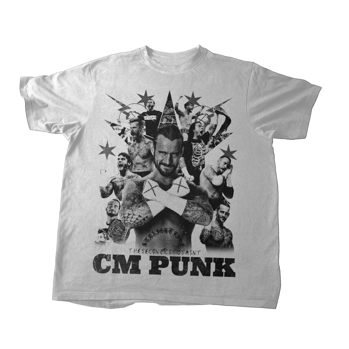 CM Punk "Best in the World!" W & B